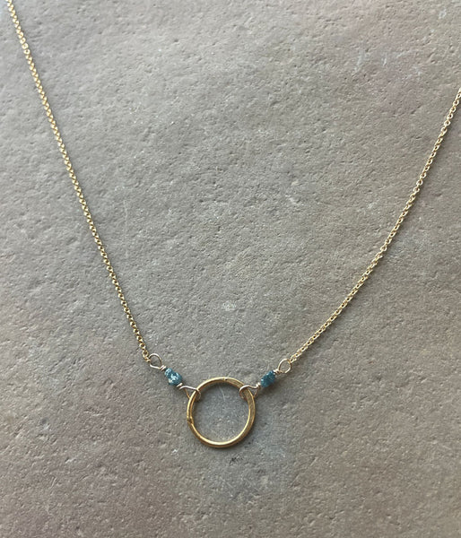 Raw Diamond Necklace