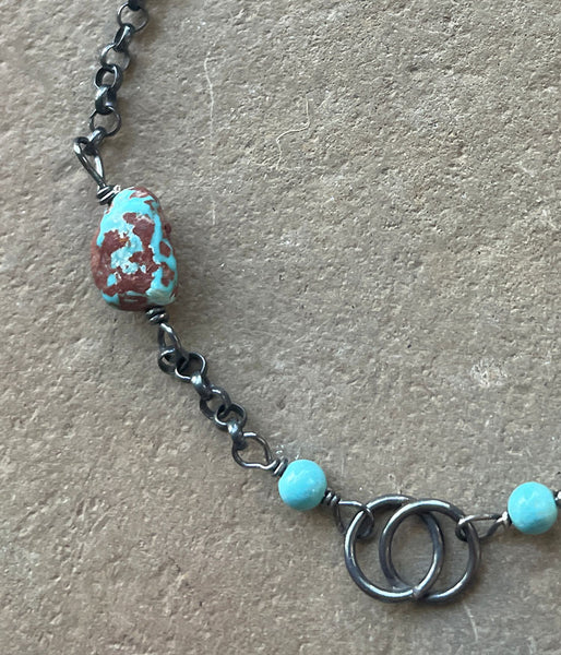 Turquoise Nugget Bracelet