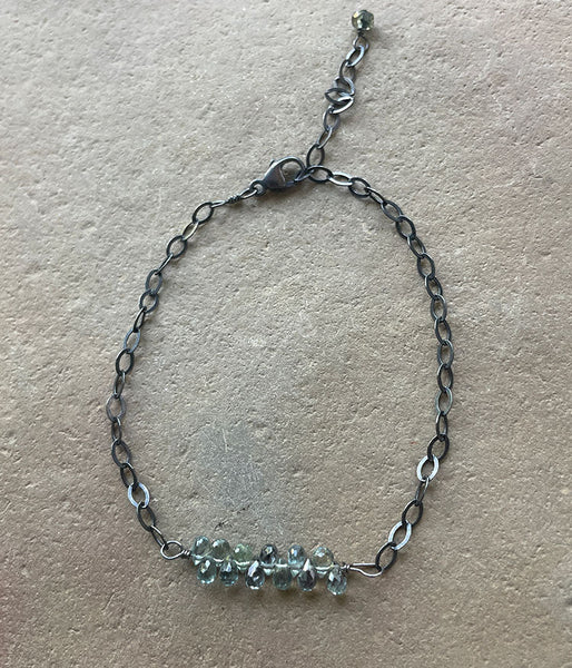 Green Sapphire  Bracelet