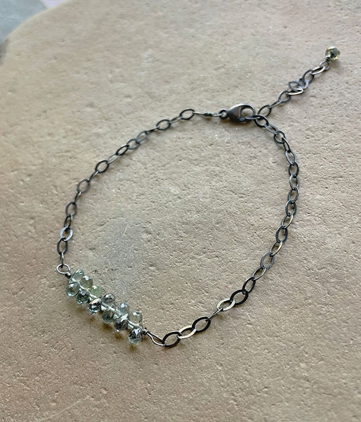 Green Sapphire  Bracelet