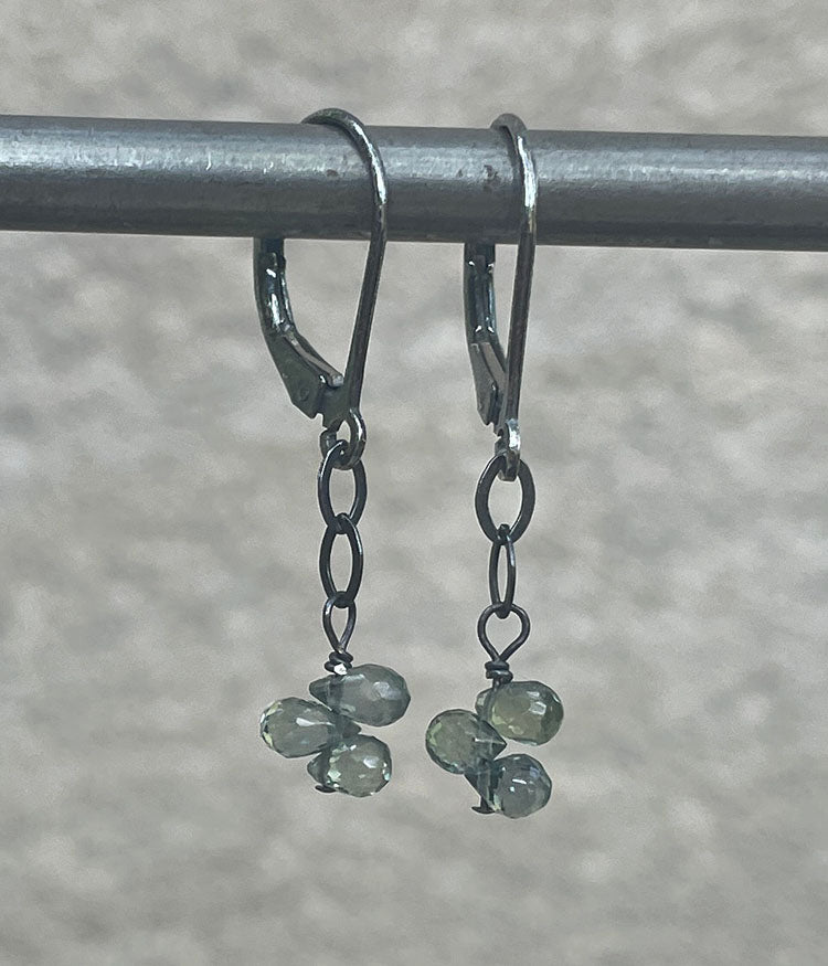 Swinging Sapphires Earrings