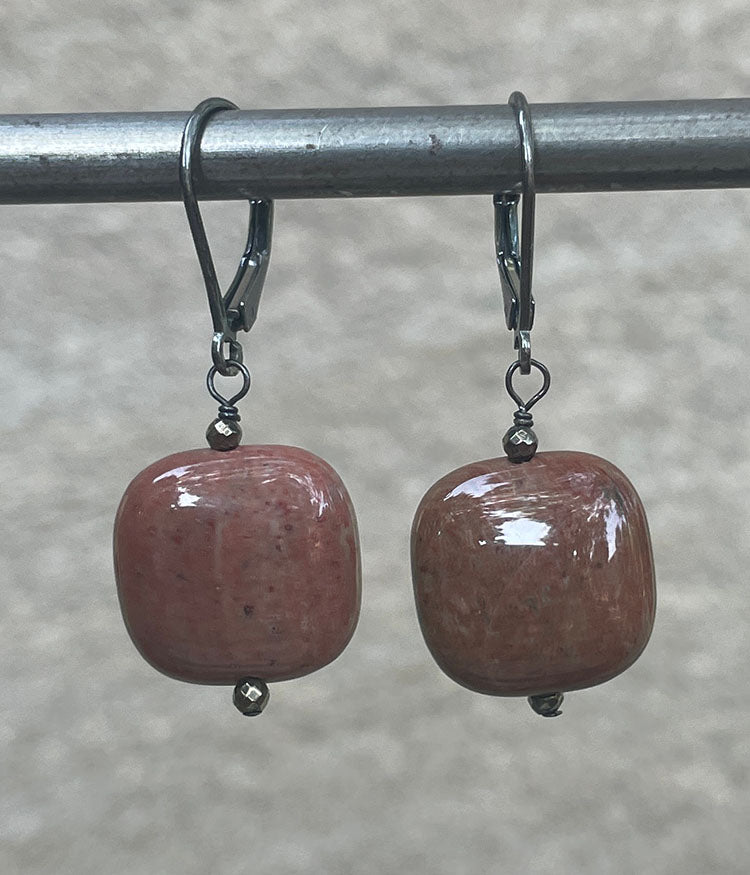 Smooth Jasper Earrings
