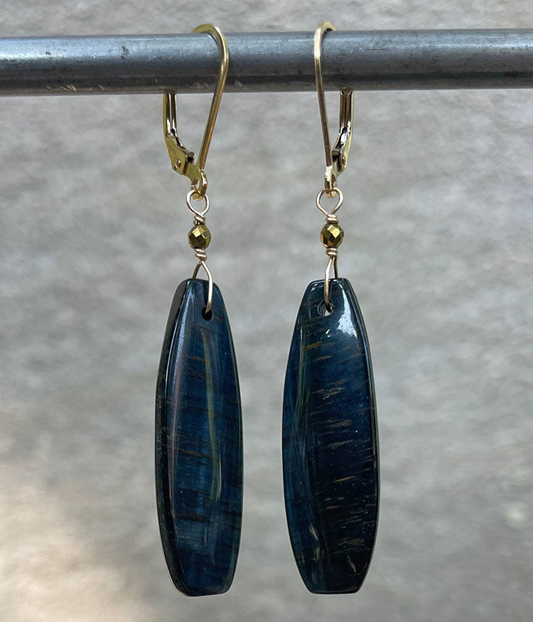 Deep Blue Earrings