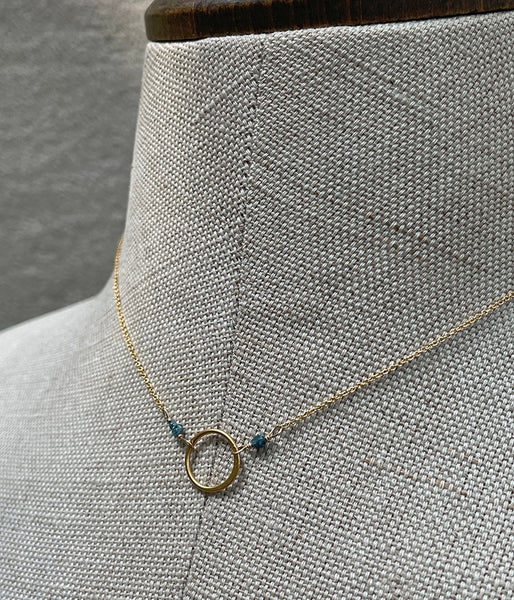 Raw Diamond Necklace
