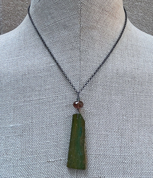 Rustic Opal Necklace