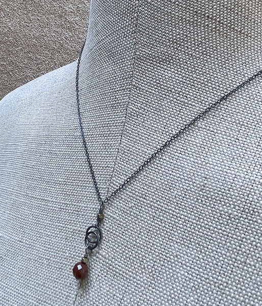 Jasper Infinity Necklace