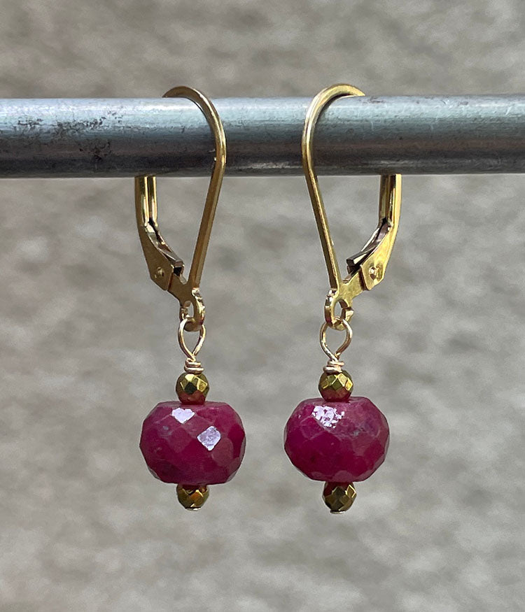 Ruby Earrings