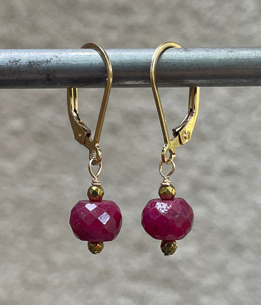 Ruby Earrings
