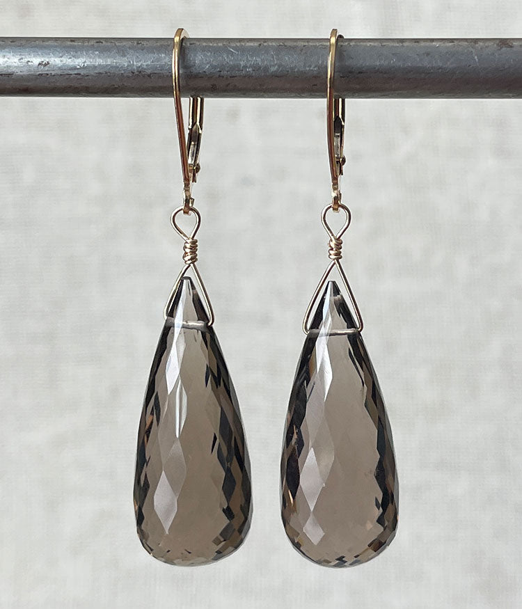 Smoky Quartz Beauty Earrings