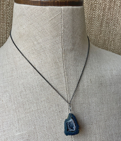 Rugged Geode Necklace