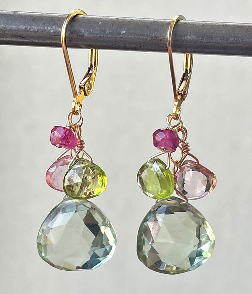 Garden Delight Cluster Earrings