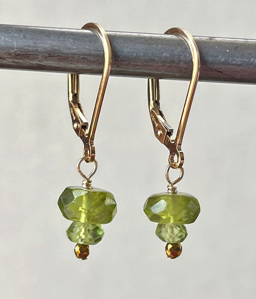 Stacked Stone Earrings