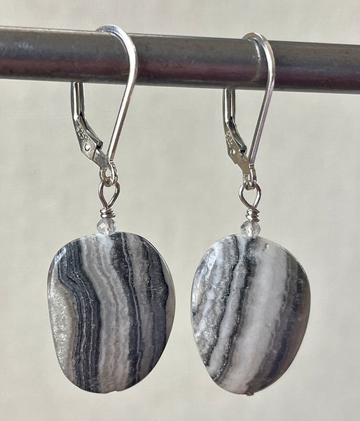 Striped Jasper Earrings