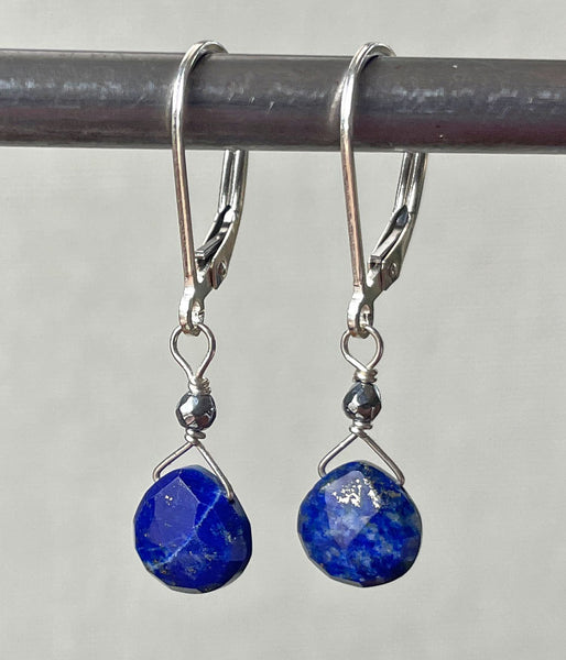 Easy to Wear Lapis Earrings