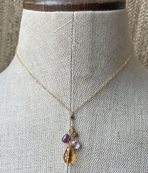 Sonoran Cluster Necklace