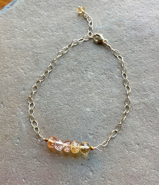Imperial Topaz Bracelet
