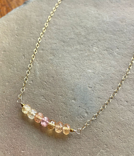 Imperial Topaz Necklace