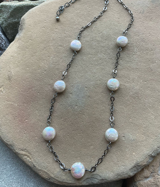 Superior Coin Pearl Necklace