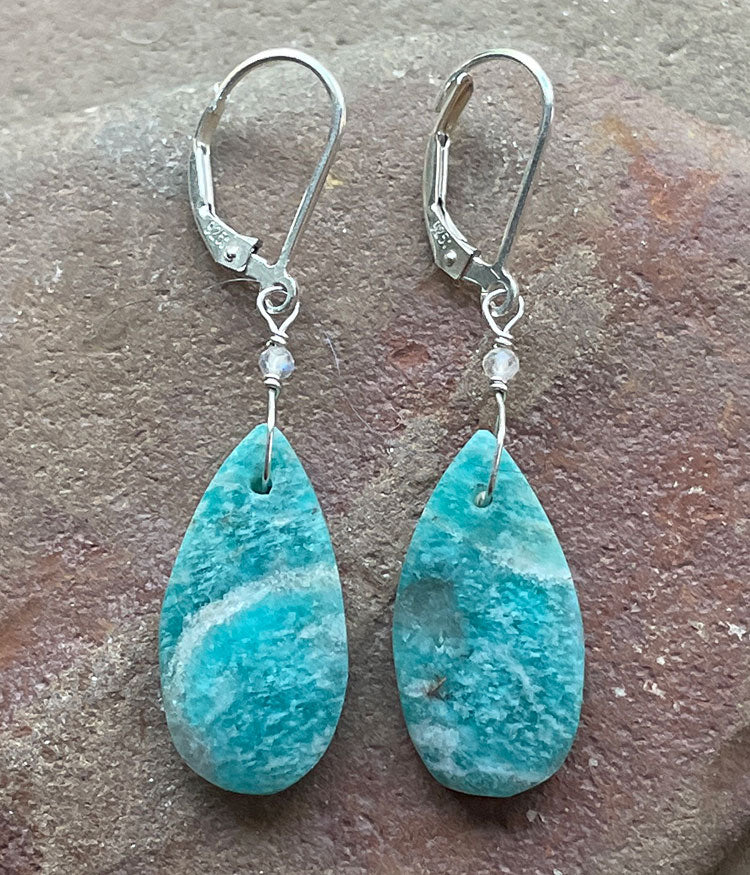 Amazonite Earrings
