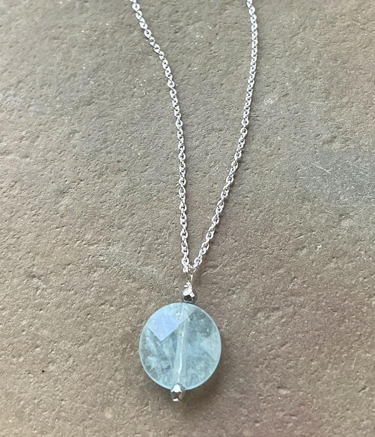 Aquamarine Sky Necklace