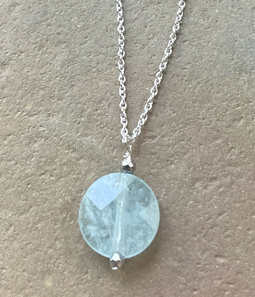 Aquamarine Sky Necklace