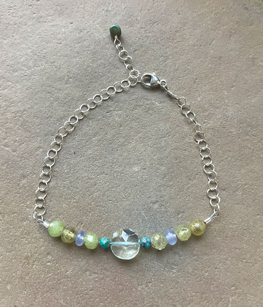Multi Gem Bracelet