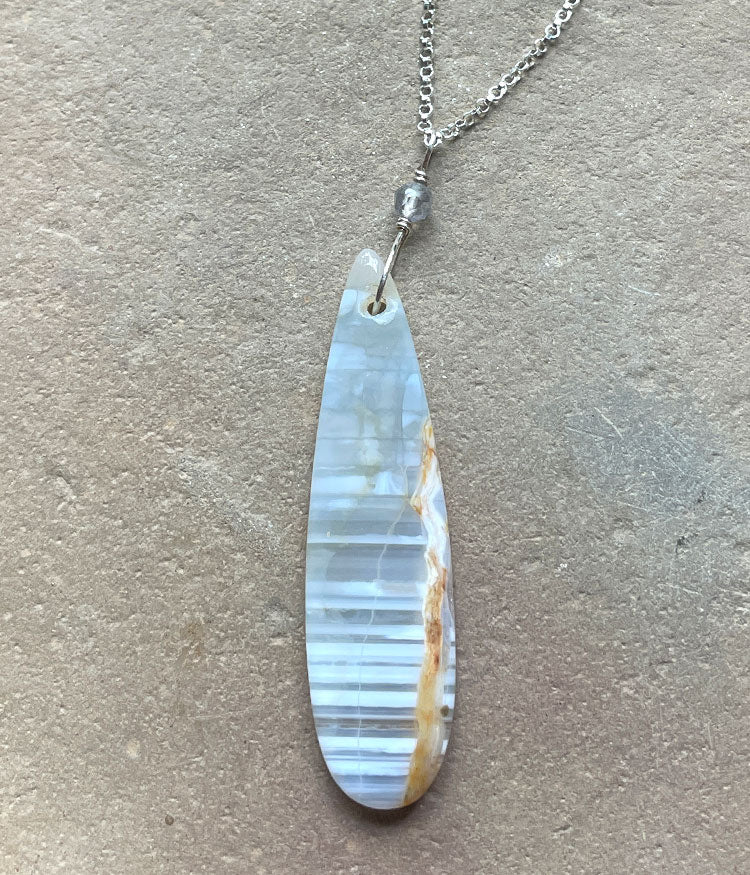 Banded Agate Necklace