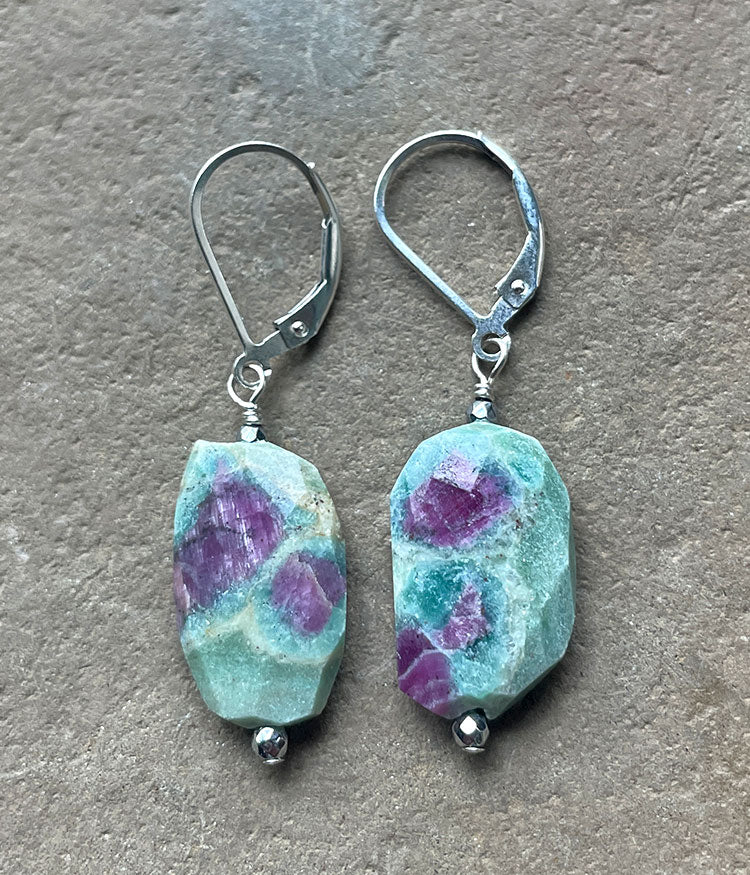 Fuchsite Earrings