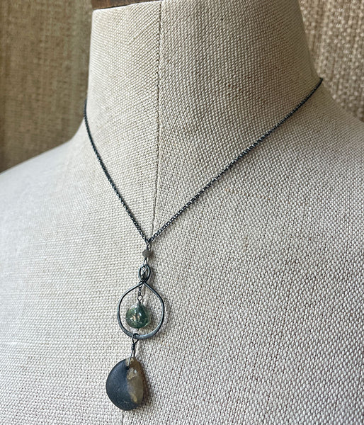 Tourmaline Zen Necklace