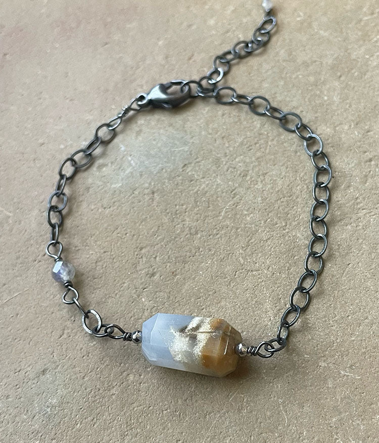 Rugged Chalcedony Bracelet