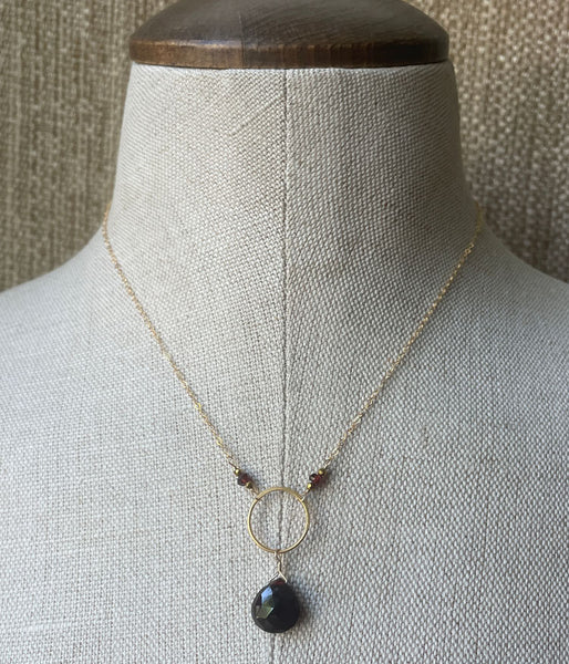 Nonna Garnet Necklace