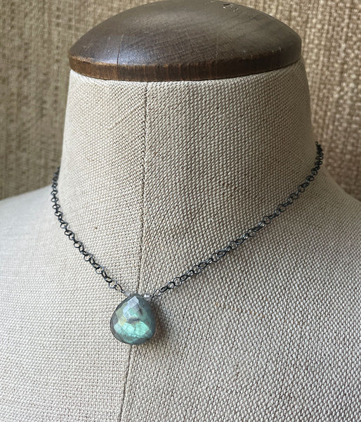 Labradorite Solitude Necklace