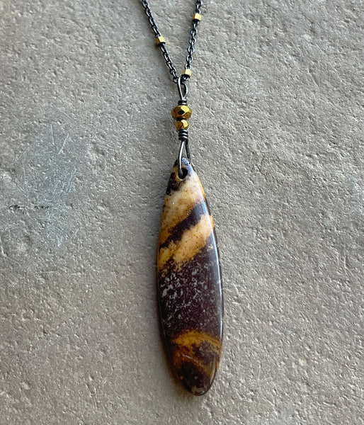 Jasper Sparkle Necklace
