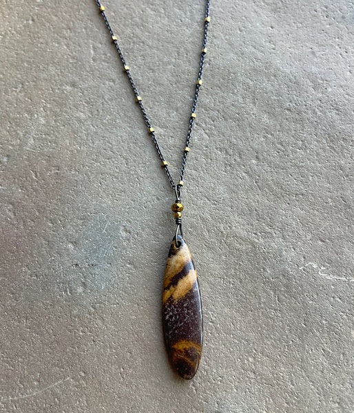 Jasper Sparkle Necklace