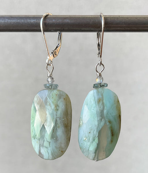 Peruvian Opal Earrings