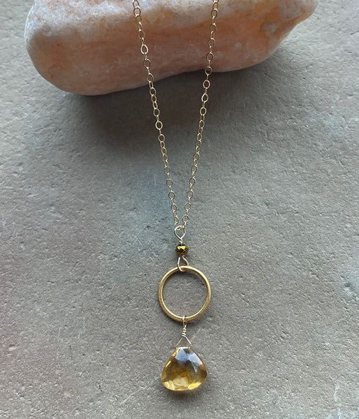 Radiant Circle Necklace