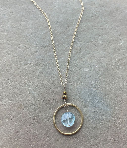 Blue Sky Within Necklace