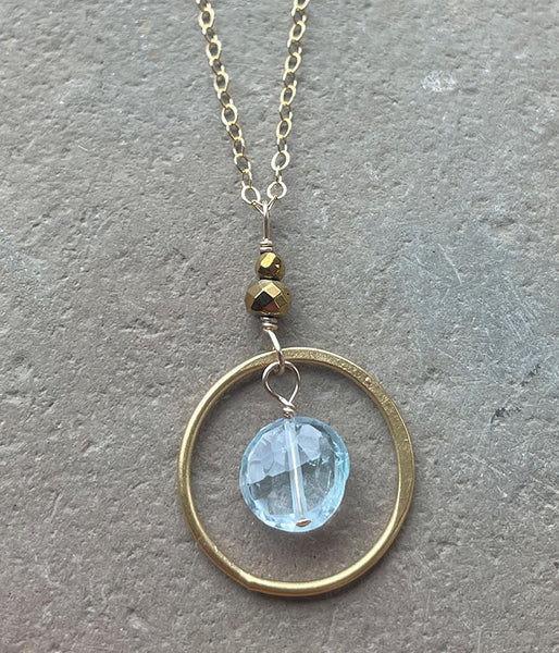 Blue Sky Within Necklace