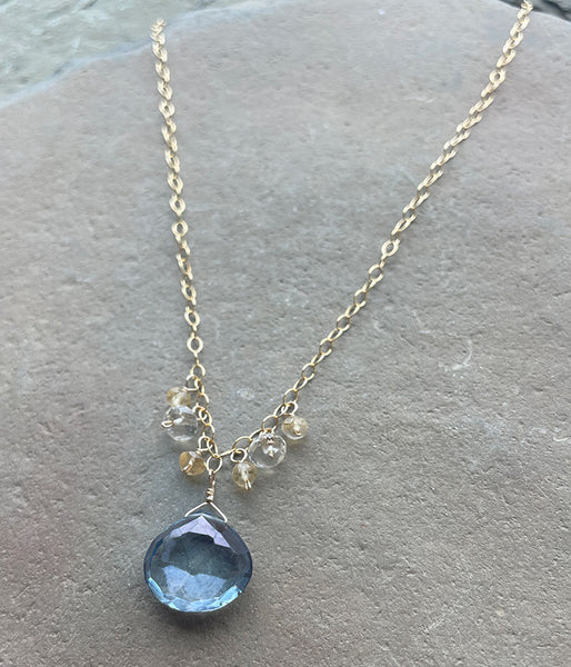 Sunny Day Fringe Necklace