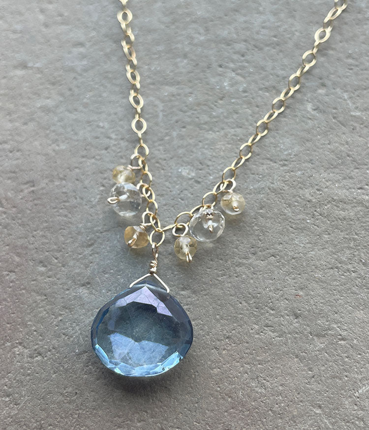 Sunny Day Fringe Necklace