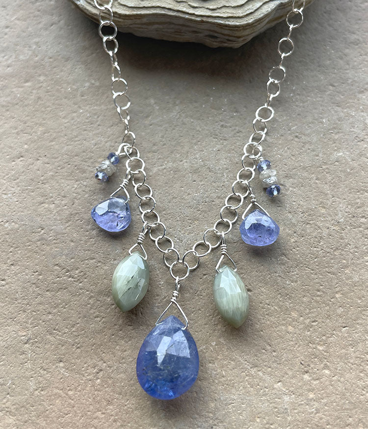 Twilight Fringe Necklace