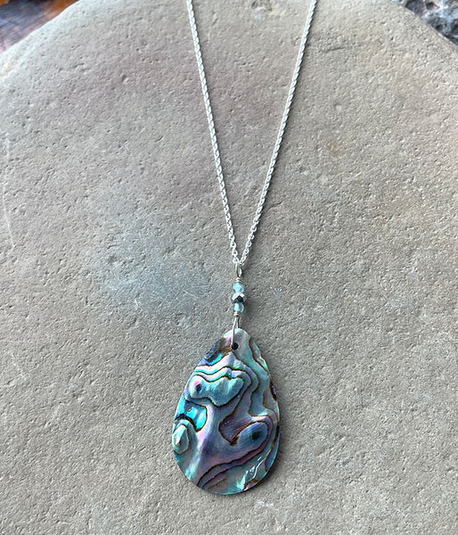 Abalone Swirls Necklace