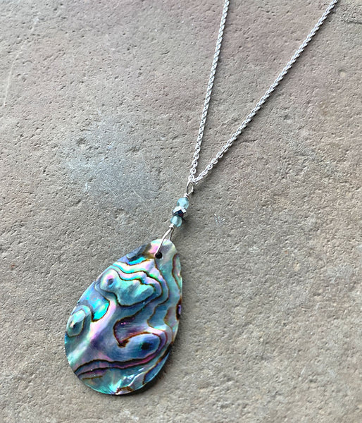 Abalone Swirls Necklace