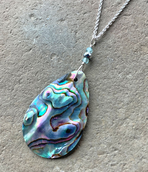 Abalone Swirls Necklace