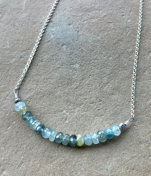 Shifting Perspective Aquamarine Necklace