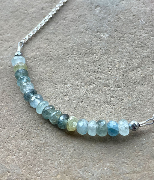 Shifting Perspective Aquamarine Necklace