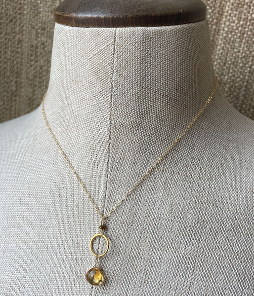 Radiant Circle Necklace