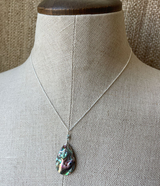 Abalone Swirls Necklace