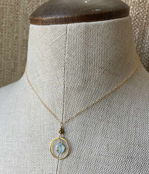 Blue Sky Within Necklace