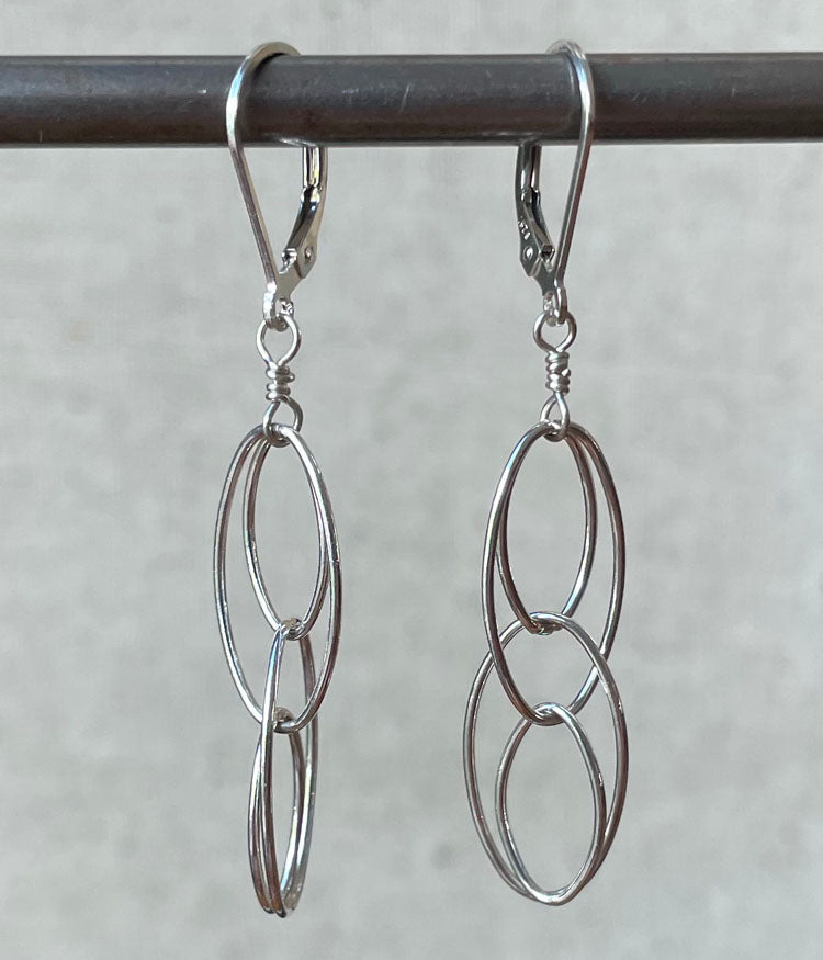 Double Oval Earrings